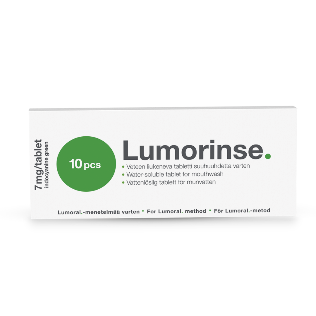 Tilkøb af Lumorinse® tabletter