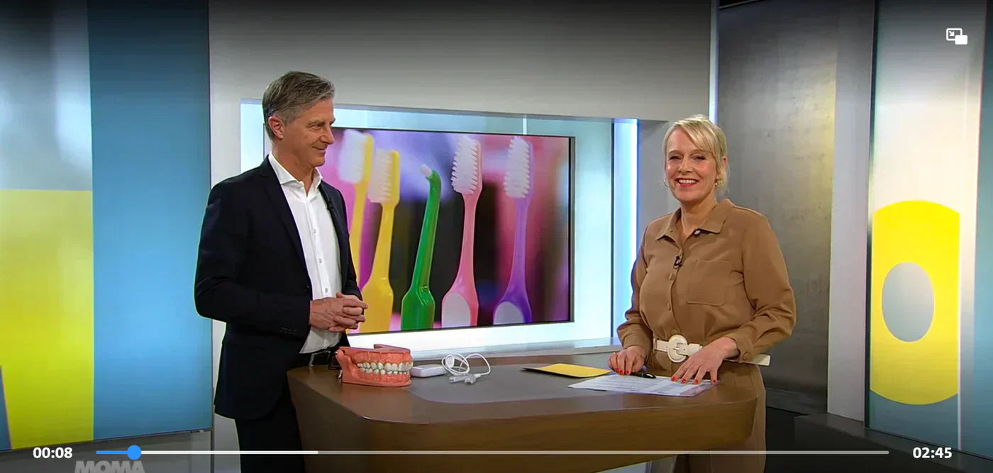 Lumoral i tysk tv: Professor anbefaler behandling af tandkødsbetændelse og parodontitis